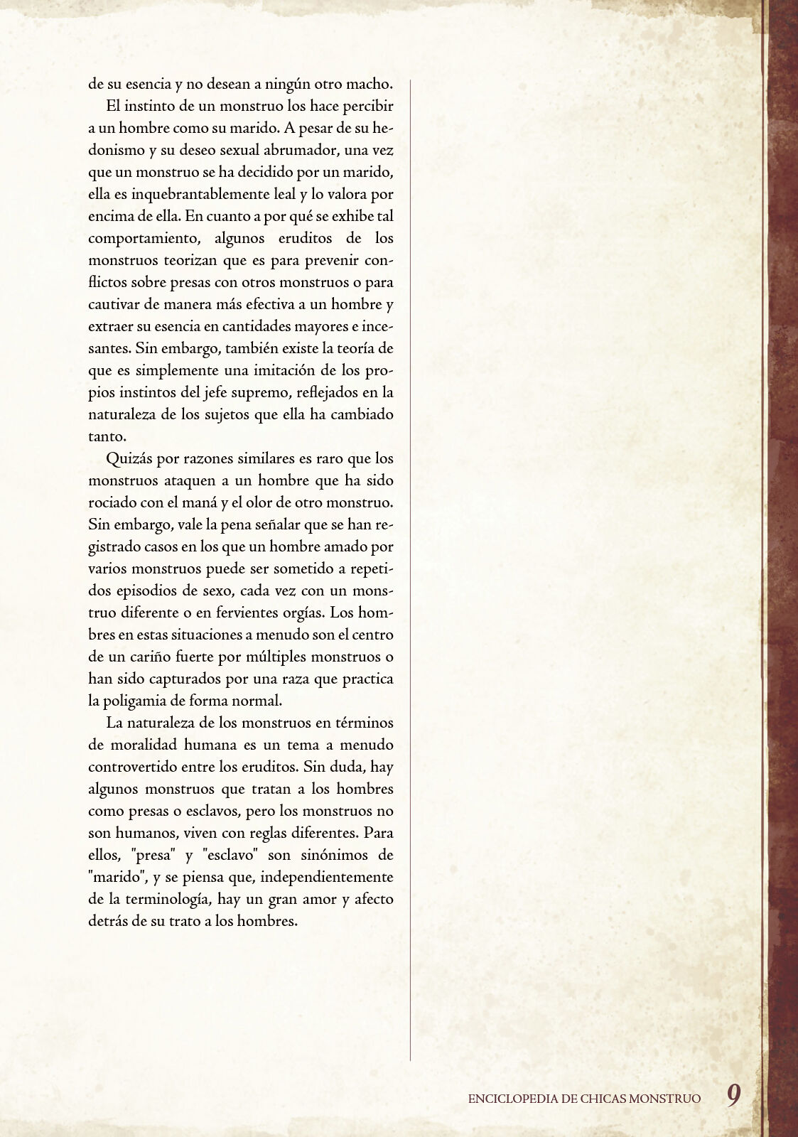 Monster Girl Encyclopedia Vol. 1 | Enciclopedia de Chicas Monstruo page 10 full