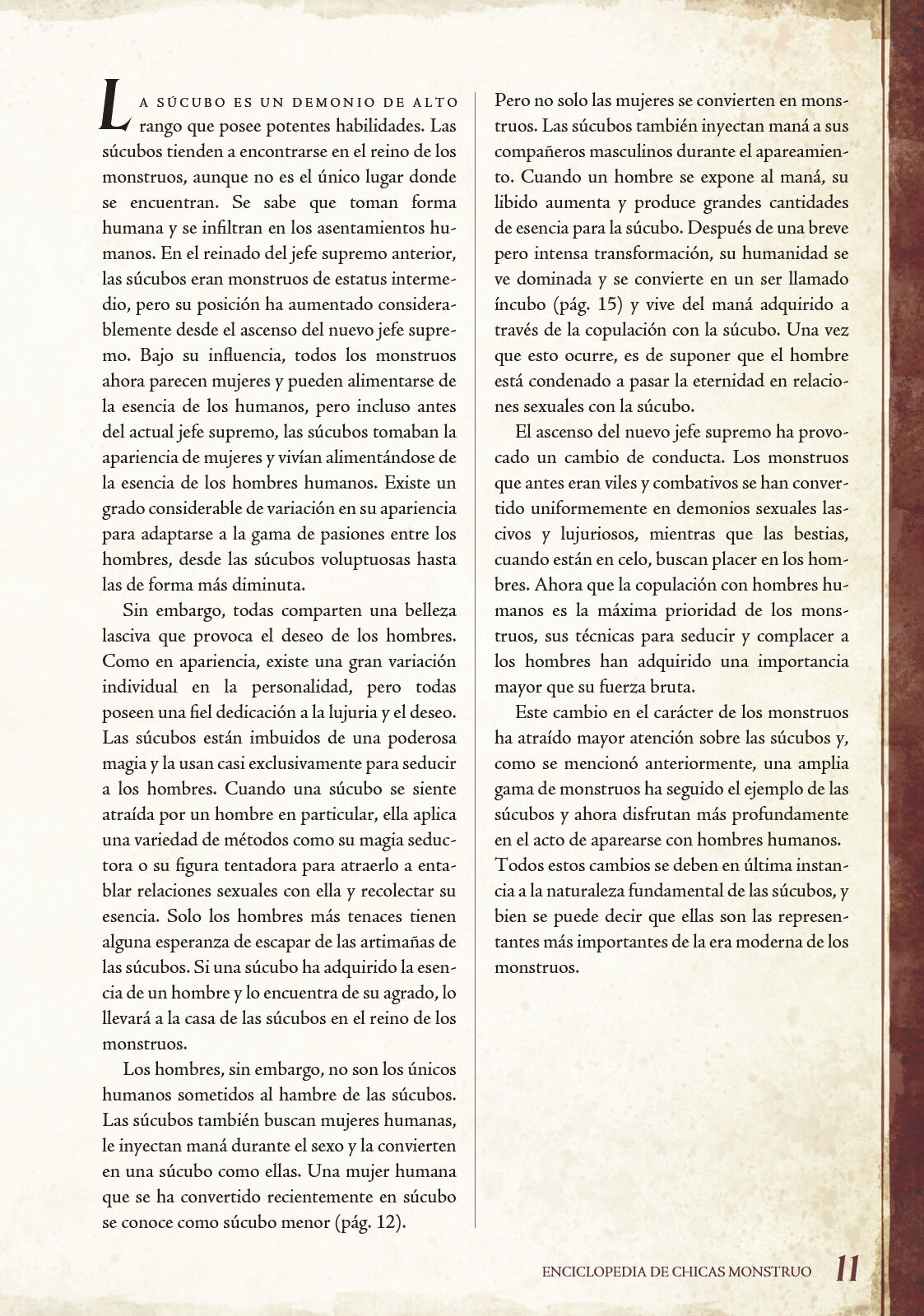 Monster Girl Encyclopedia Vol. 1 | Enciclopedia de Chicas Monstruo page 12 full