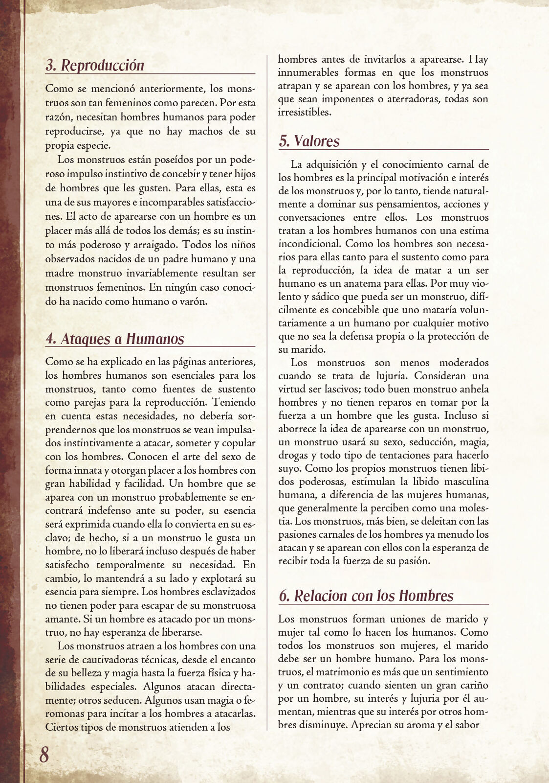 Monster Girl Encyclopedia Vol. 1 | Enciclopedia de Chicas Monstruo page 9 full