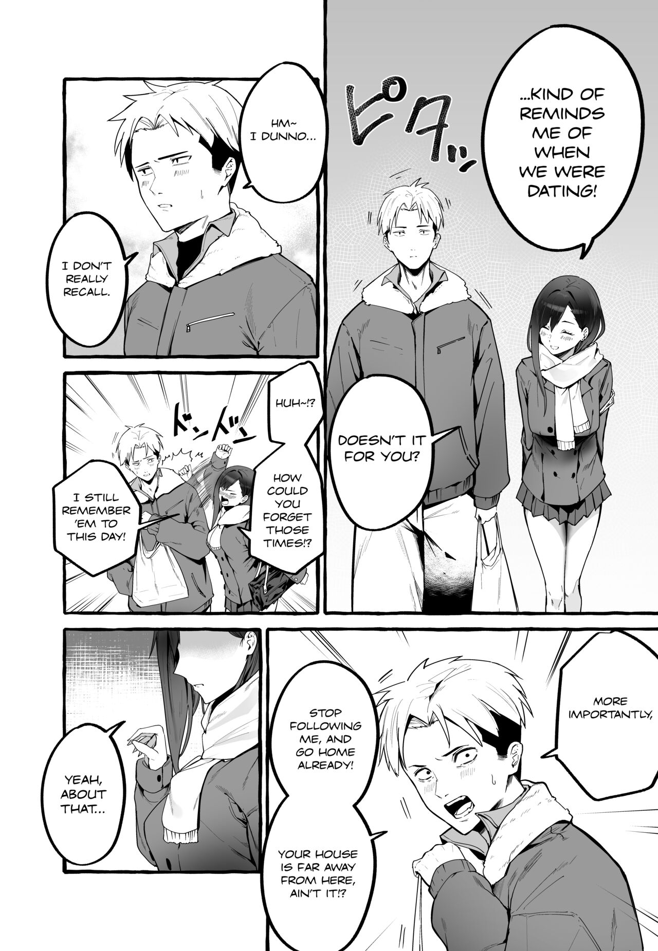 Kyonyuu Motokano o Tomete Agetara Orei ni Shiboritoraremakutta Hanashi. | A Story About How I Let My Busty Ex-Girlfriend Stay Over and Got Milked Dry in Return. page 5 full