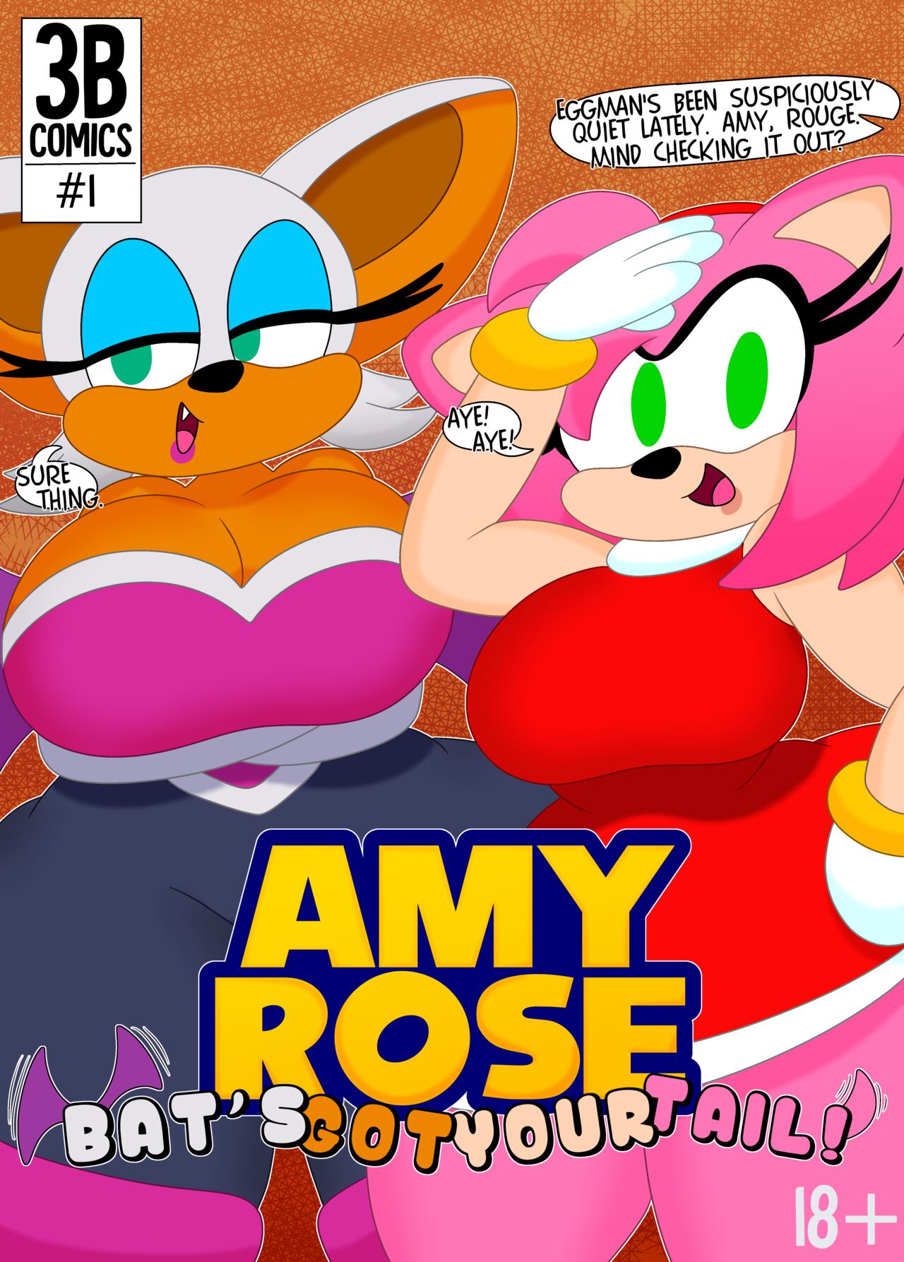 Amy Rose: Bat's Got Your Tail! page 1 full