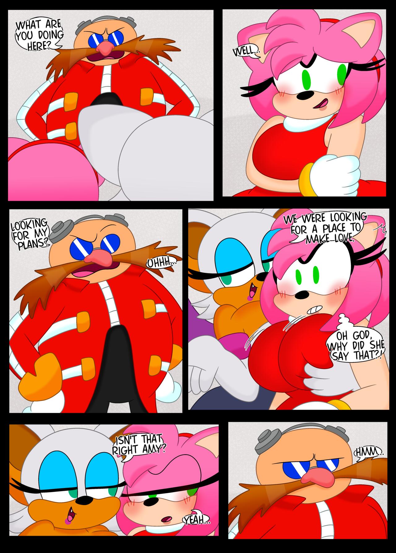 Amy Rose: Bat's Got Your Tail! page 10 full