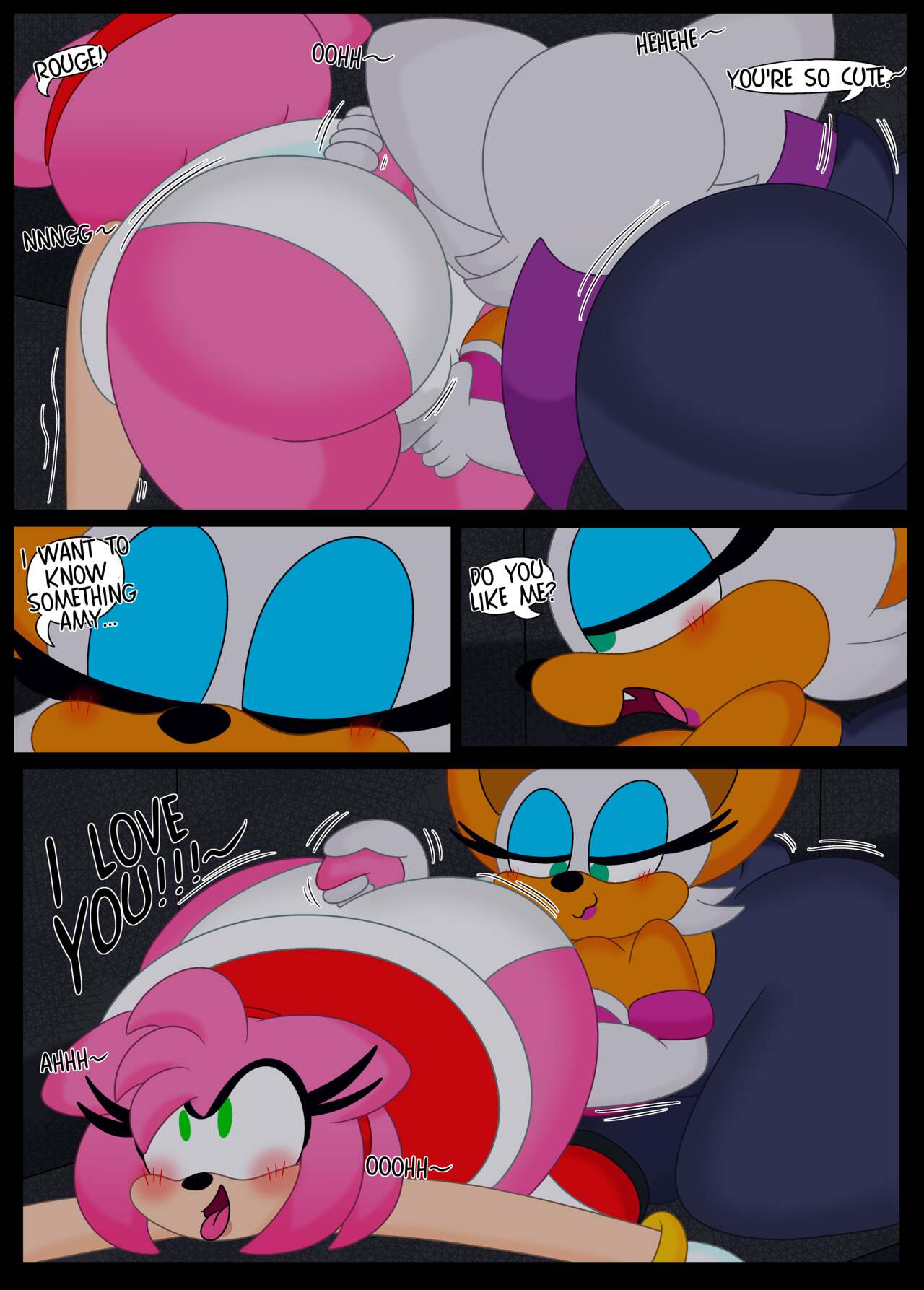 Amy Rose: Bat's Got Your Tail! page 6 full