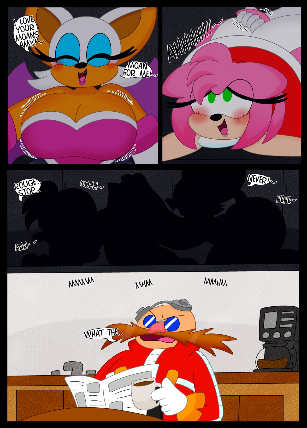 Amy Rose: Bat's Got Your Tail! page 8 full