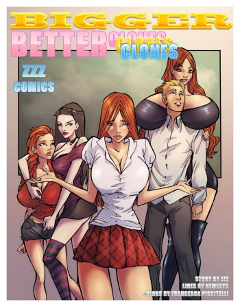 ZZZ Comics - Bigger Better Clones (English) cover