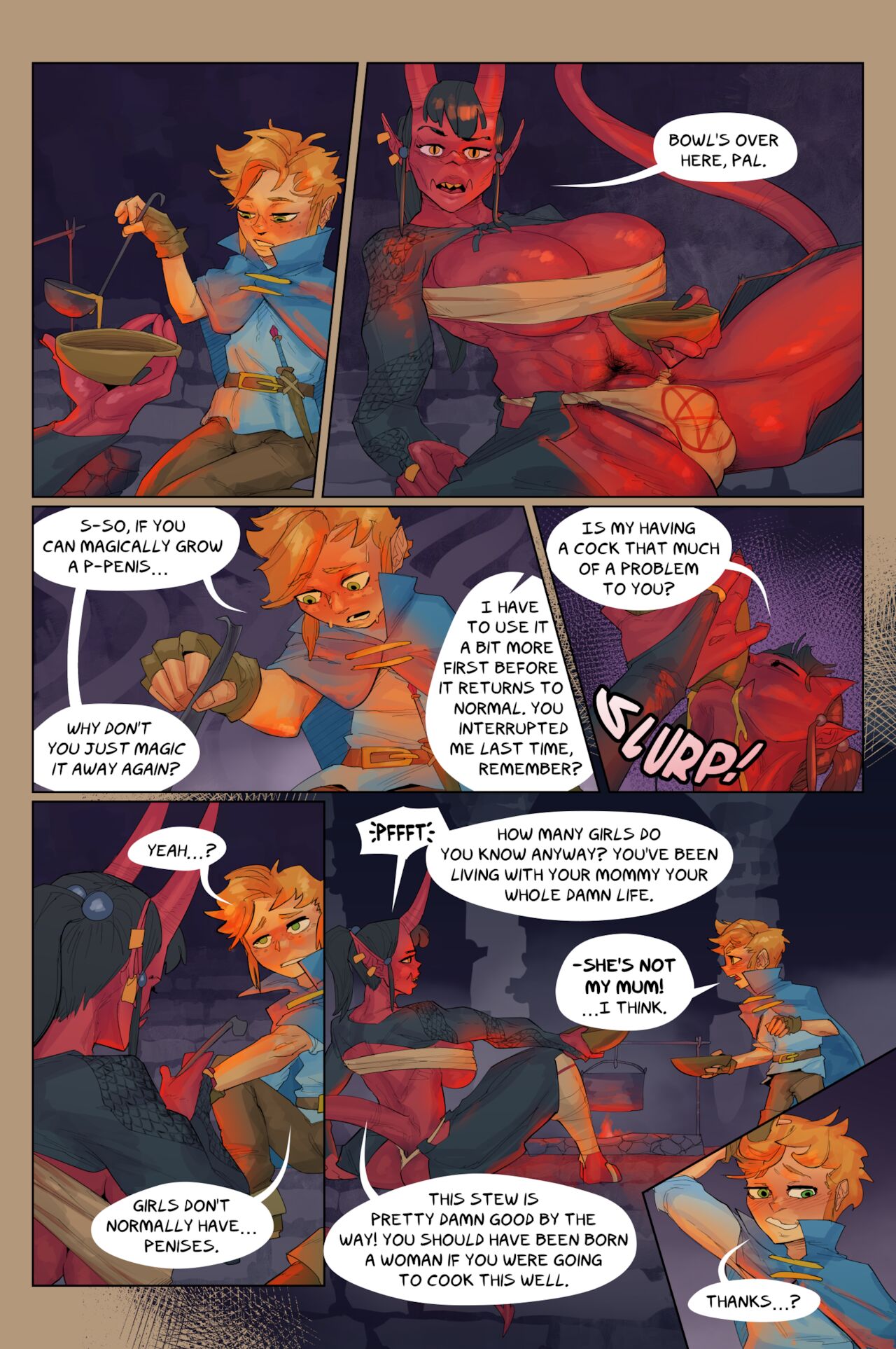 A Boy and His Familiar, Chapter 3 page 8 full