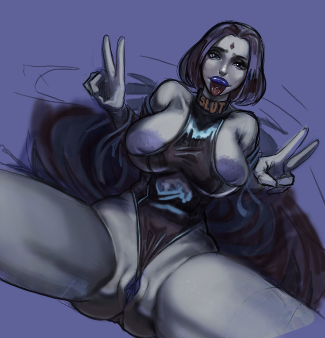 Goth Slut page 1 full