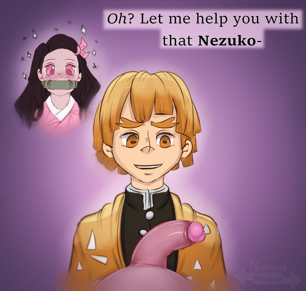 Zenitsu x Nezuko page 1 full