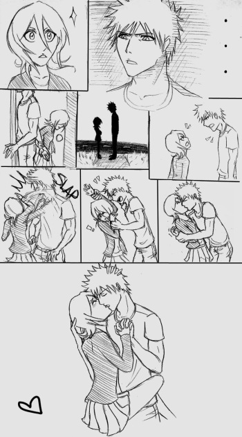 (BleachcakeCosplay)] IchiRuki Doujin shorts  (Bleach) cover
