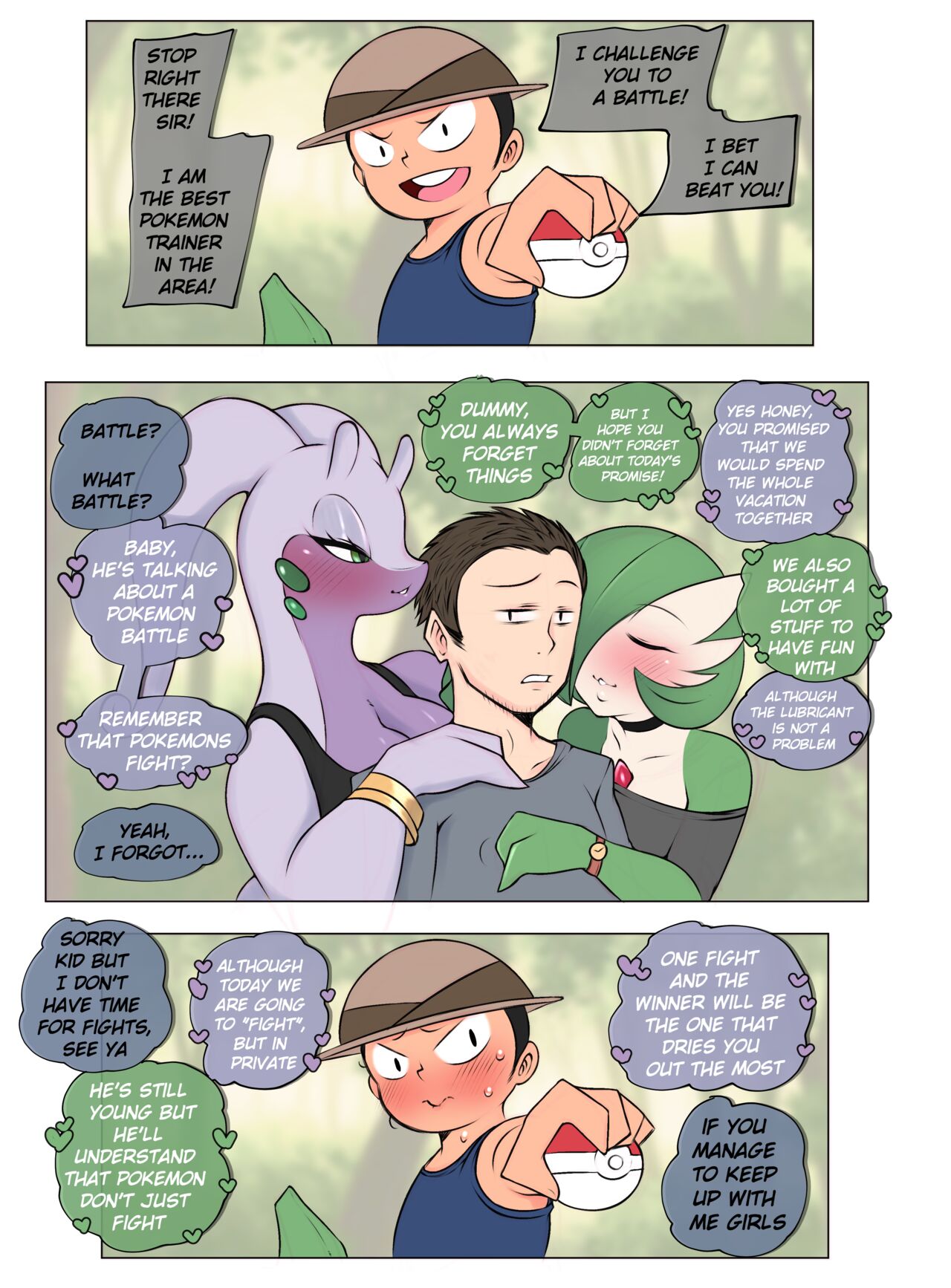 Salazzle and Bug Catcher page 1 full