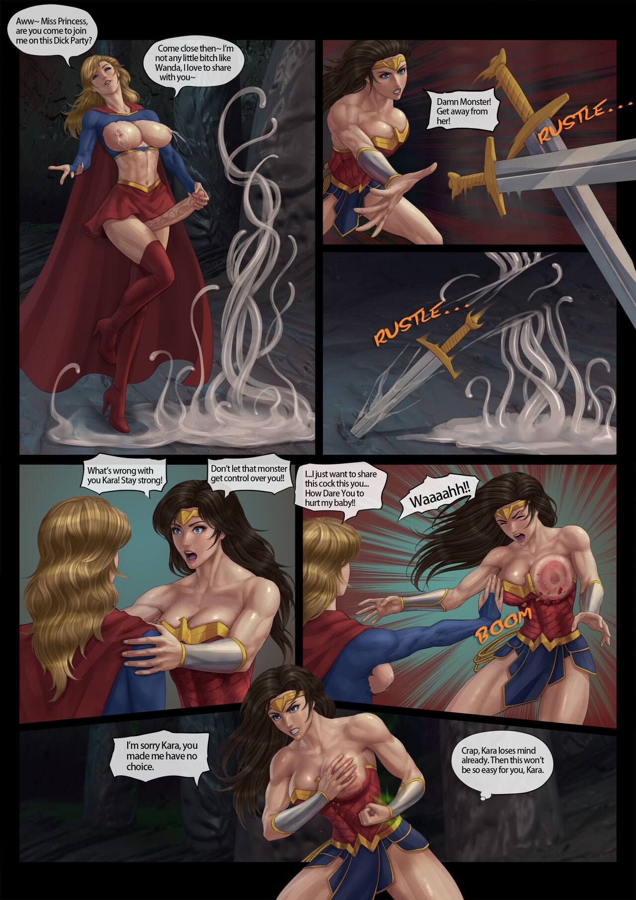 Heroine's Pussyventure Part 2 page 11 full