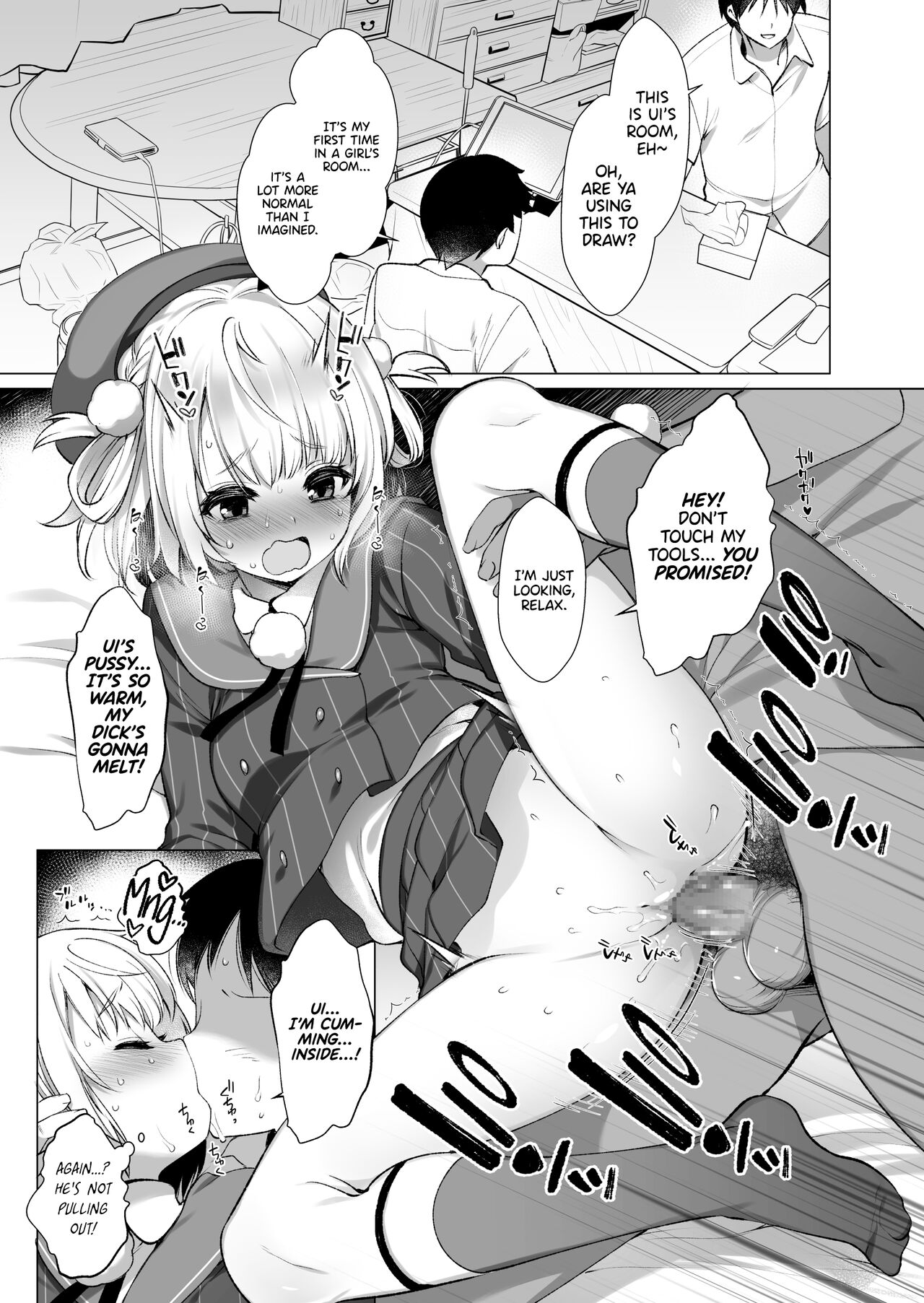 Classmate no Idol Vtuber o Danshi Zenin no SeFri ni Shite mita | I turned my Idol Vtuber Classmates into Sex Slaves page 4 full