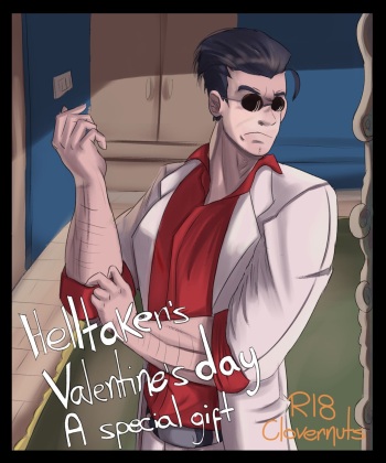 [Clovernuts] Helltaker's Valentine's Day cover