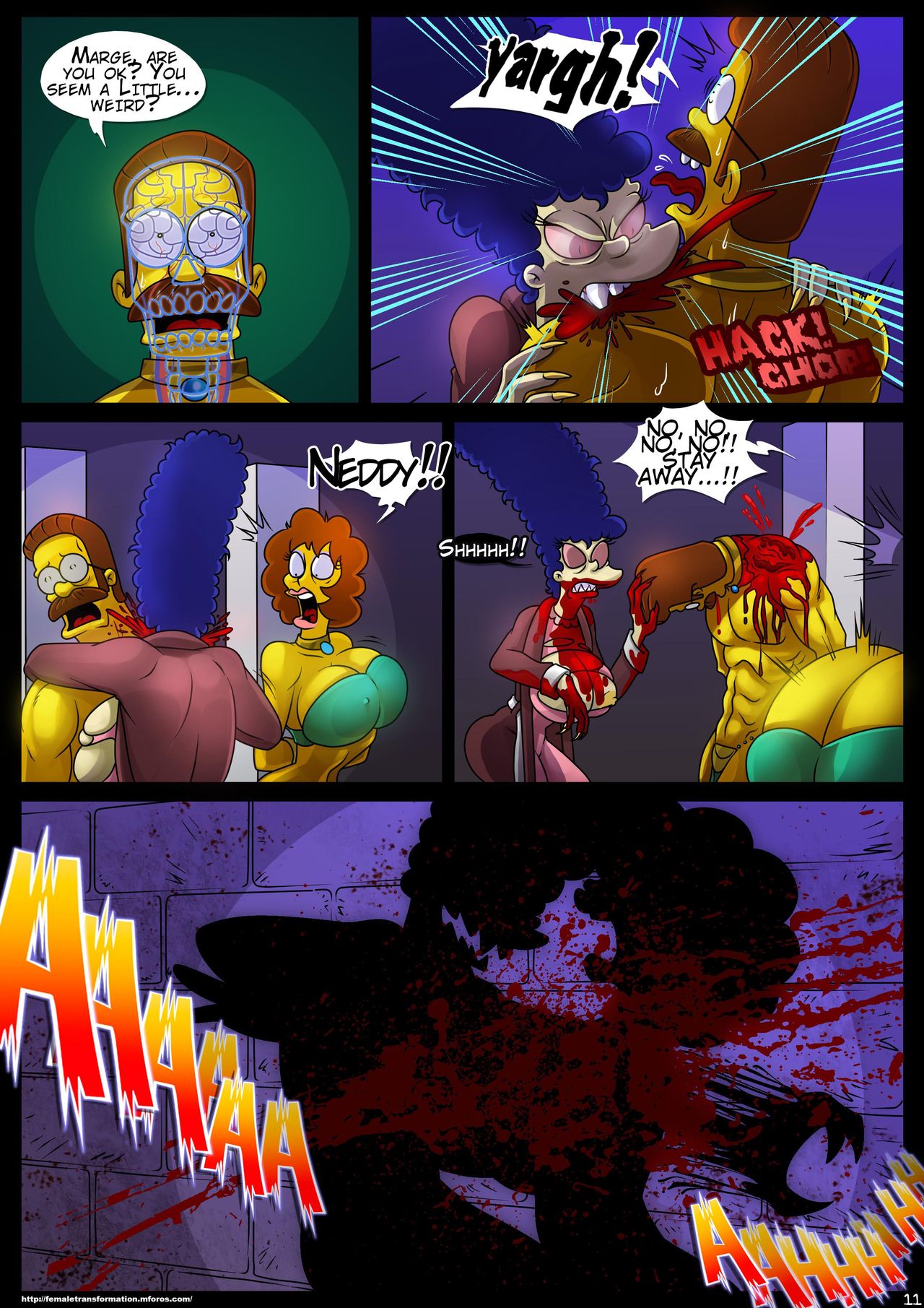 Treehouse of Horror #4 page 12 full