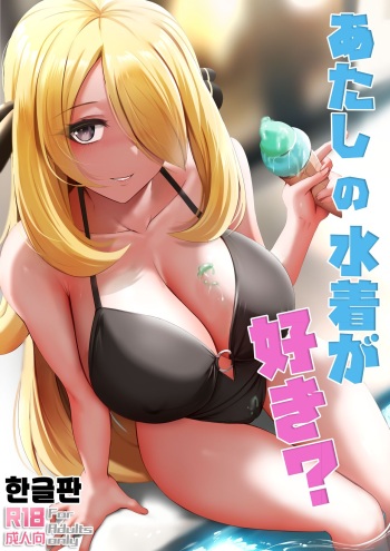 [Ginhaha] Atashi no Mizugi ga Suki? (Pokémon Diamond and Pearl) [Korean] cover