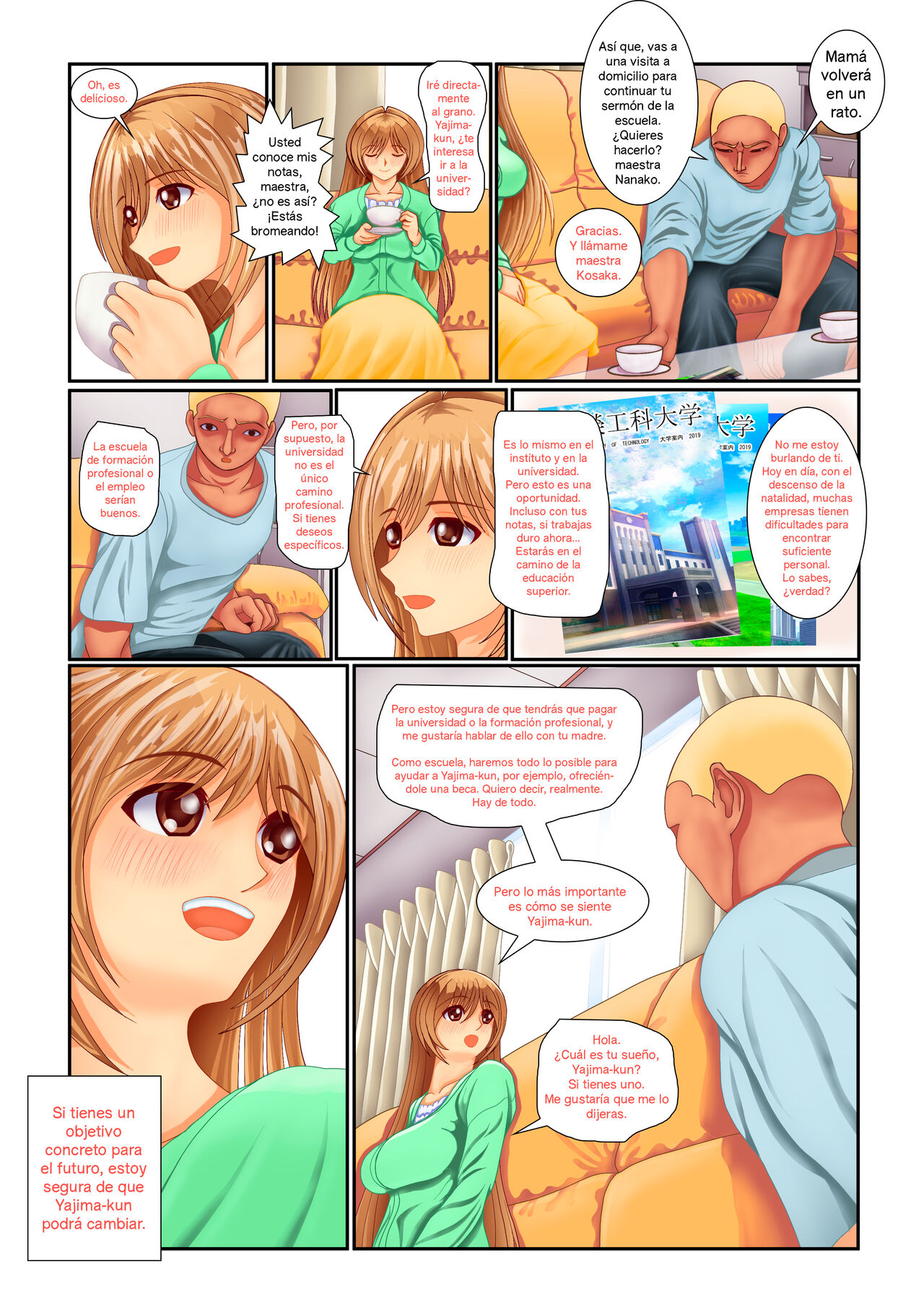Maestra profanada - Mi primer amor cae en una vil trampa tendida por un delincuente page 11 full