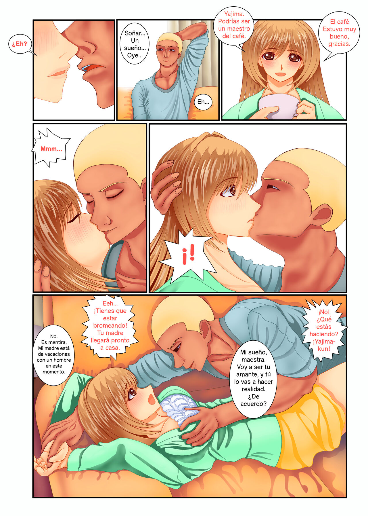 Maestra profanada - Mi primer amor cae en una vil trampa tendida por un delincuente page 12 full