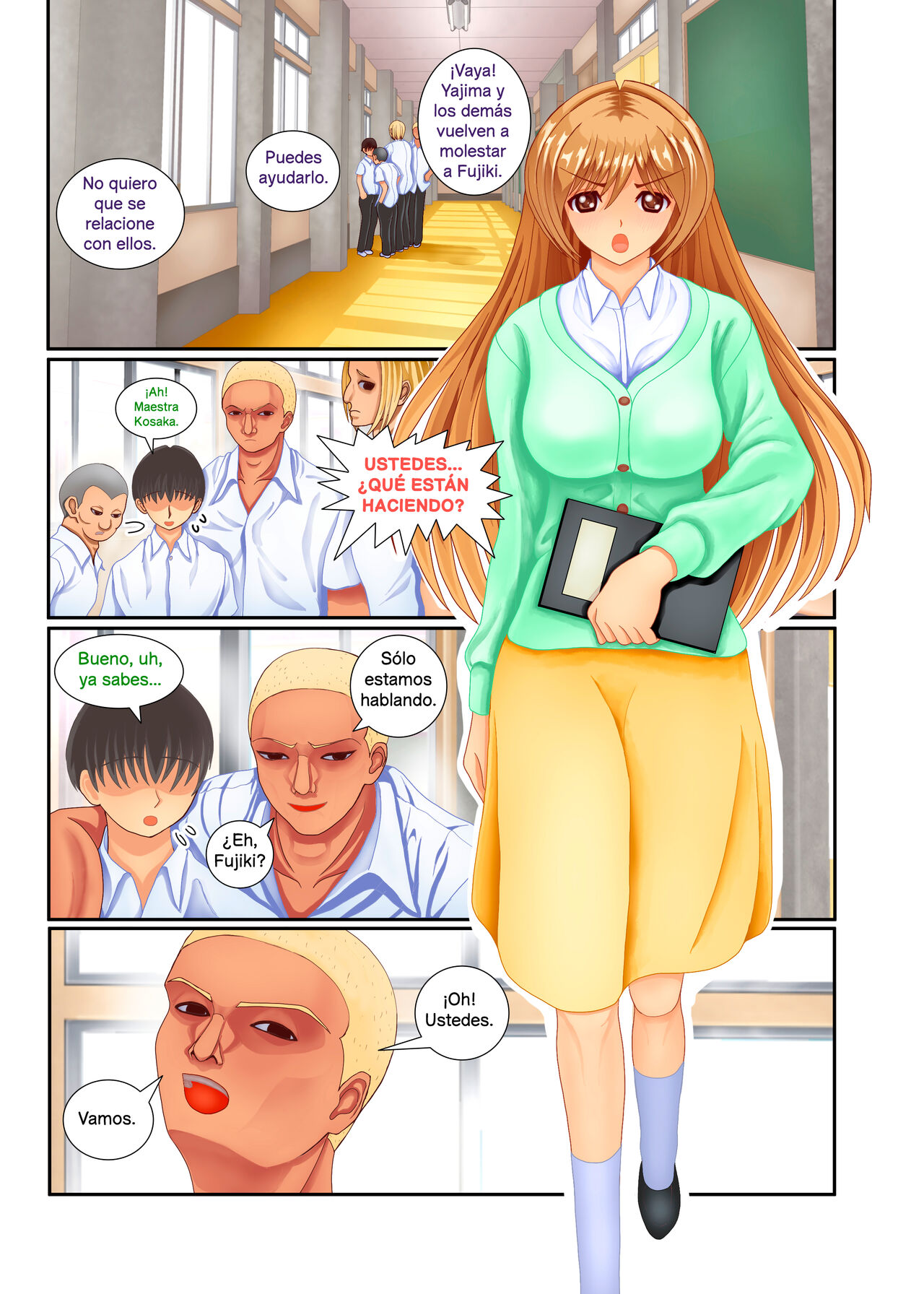 Maestra profanada - Mi primer amor cae en una vil trampa tendida por un delincuente page 2 full