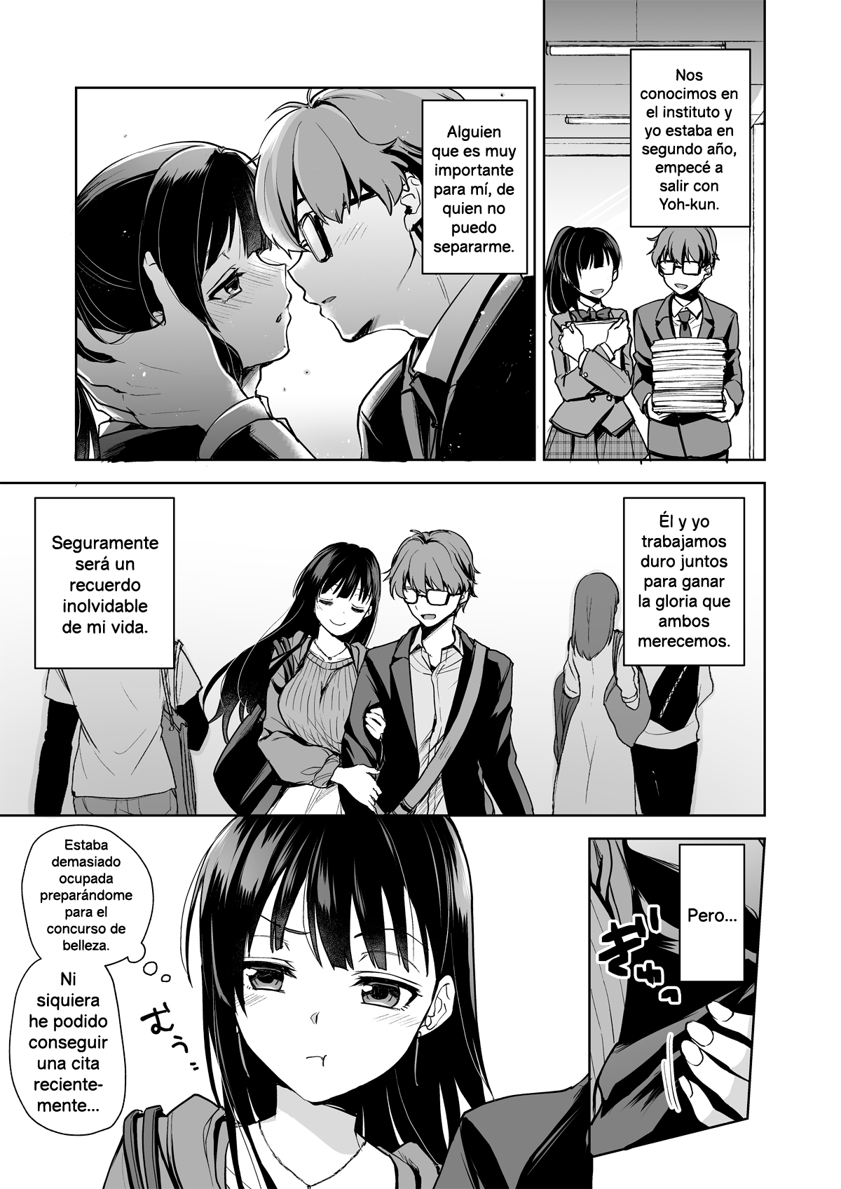 Omoide wa Kegasareru -Bijin na Kanojo ga Ochiru made- | Recuerdos mancillados... La caída de una hermosa chica page 7 full