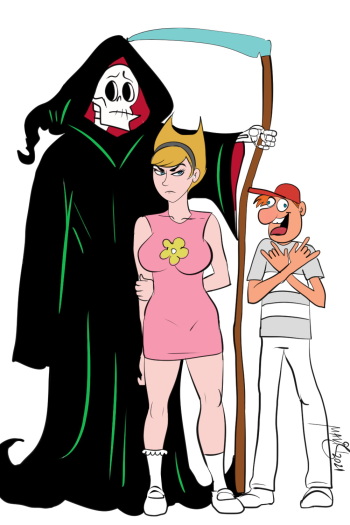 [Mavruda] Grim's Boner (The Grim Adventures of Billy and Mandy) [Spanish] cover