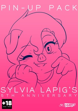 Sylvia LaPig's 5th Anniversary - Pin-up Pack