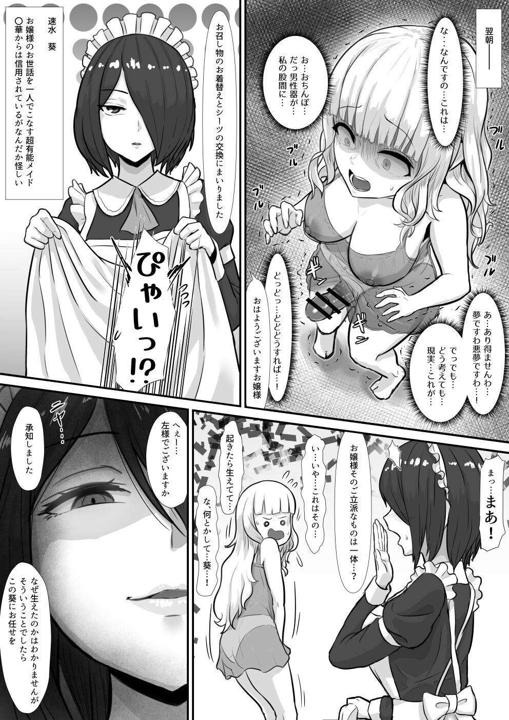 Kouman Ojou-sama o Futanari-ka shite mita Zenpen page 2 full