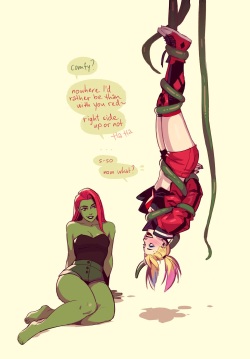 Harley Quinn X Poison Ivy