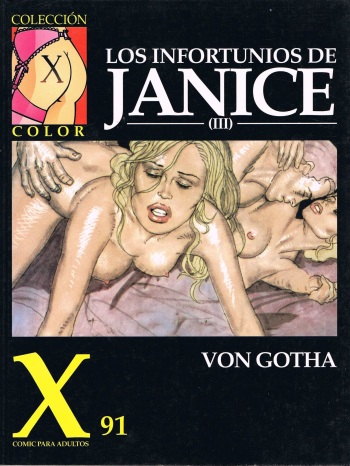 [Erich Von Gotha] Los infortunios de Janice #3 (spanish) cover