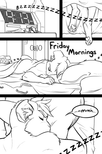 [blackkitten] Friday Mornings [Complete] + extras cover
