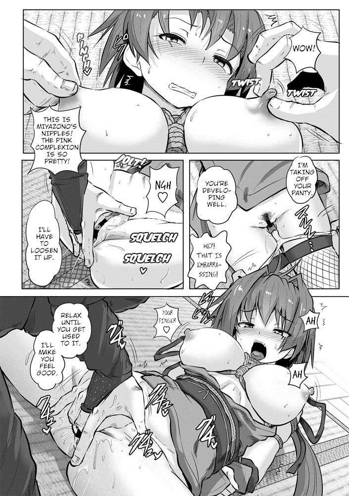 Kinbaku Kunoichi Inpon-chou | Bondage Ninja Lewd Book page 8 full
