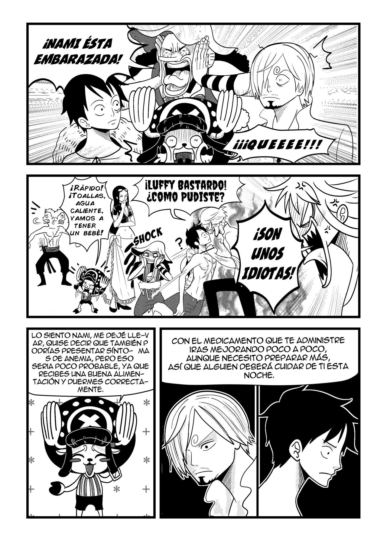 Flan Napolitano - Capítulo 1 - Una noche muy Caliente en el Sunny page 11 full