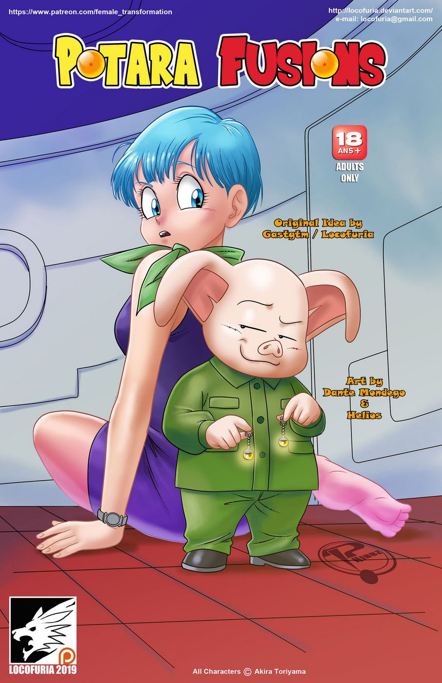 Potara Fusions page 1 full