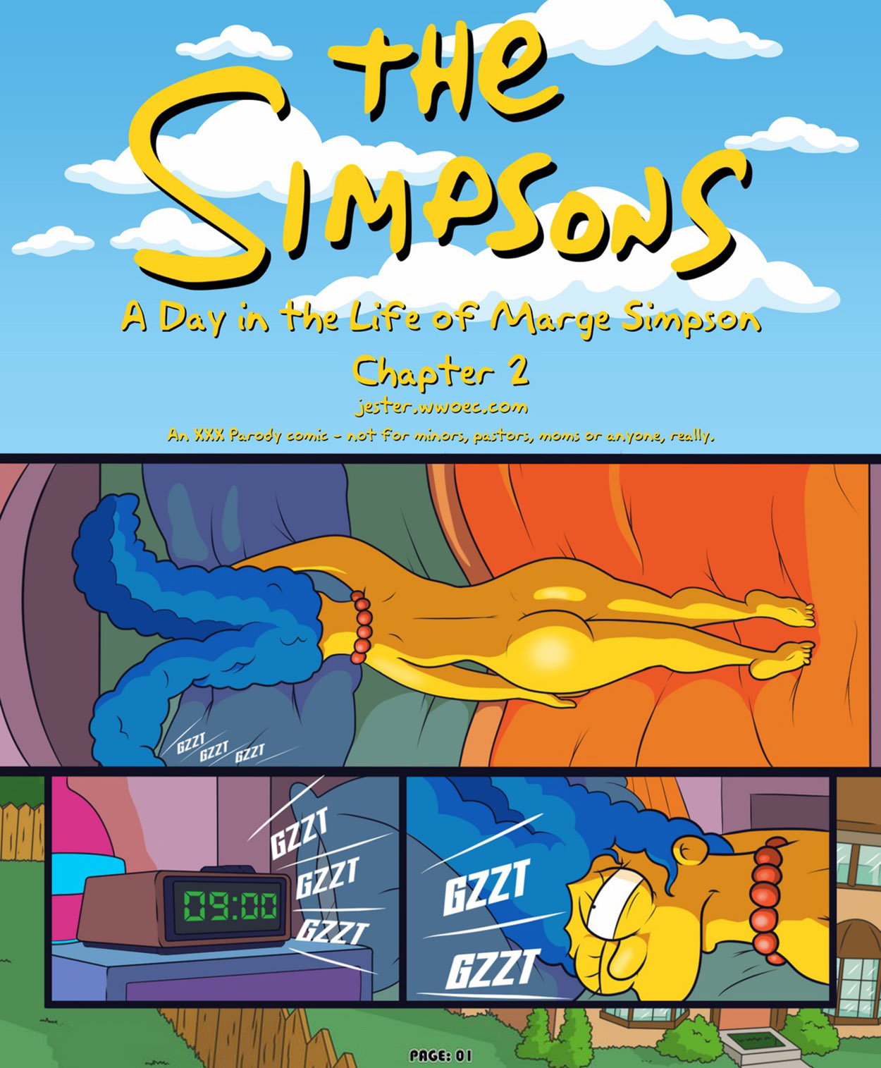 Un Dia en la Vida de MARGE  2 page 1 full