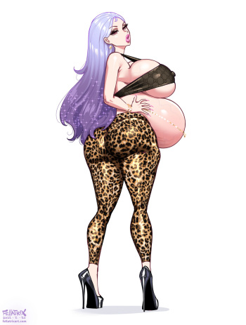 [Fellatrix] Ashley's Pregnant Fashion Show cover