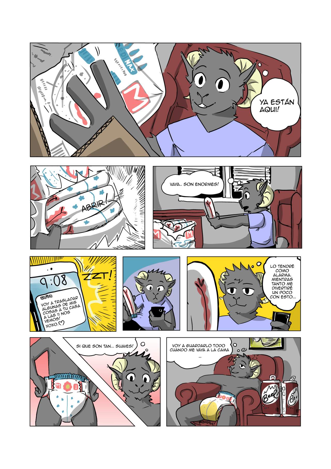 Escalada de Pañales  ABDL page 2 full