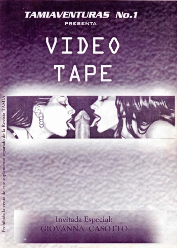 Tamiaventuras Nº 1 Video Tape cover