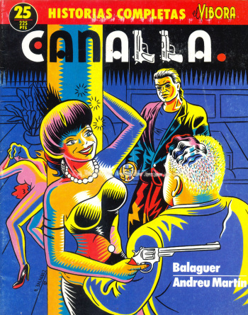 [Historias Completas de El Vibora]  25 Canalla [Spanish] cover