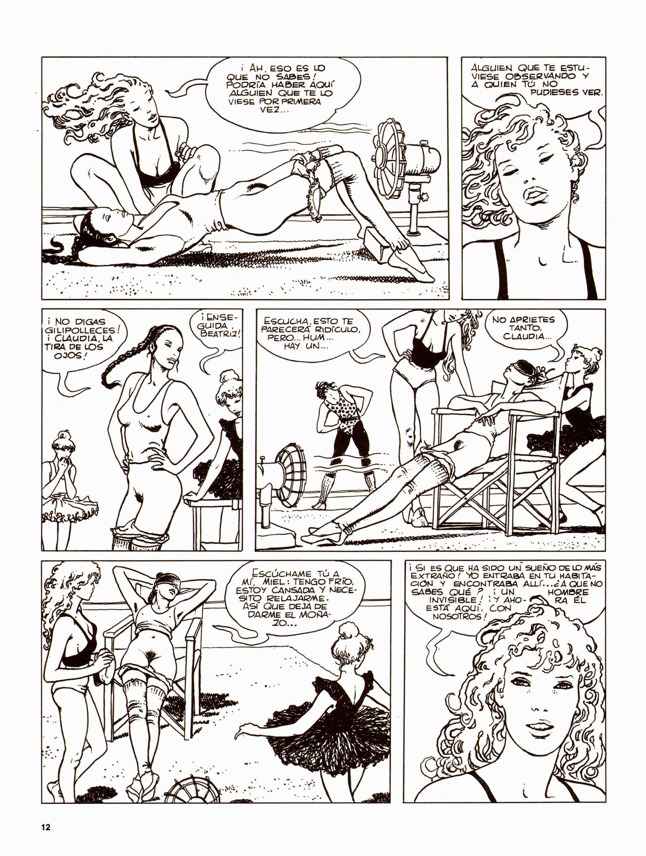 El perfume del invisible y Desnuda por la ciudad #1 page 11 full