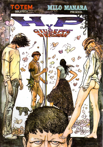 [Milo Manara]  H.P. y Giuseppe Bergman (Ed. Nueva Frontera) [spanish] cover