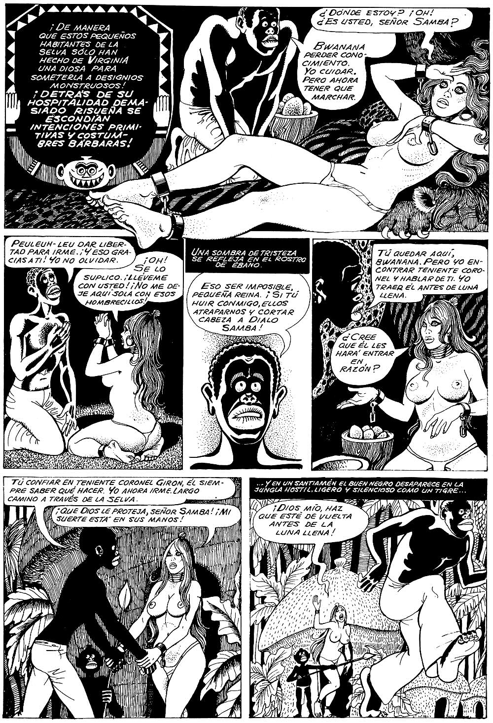 Las tribulaciones de Virginia 2 - Virginia en Africa page 11 full
