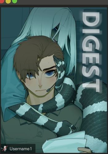 [SPARROWL] Wholesome diligent husband x Lewd sleepy Snake wife [English] cover