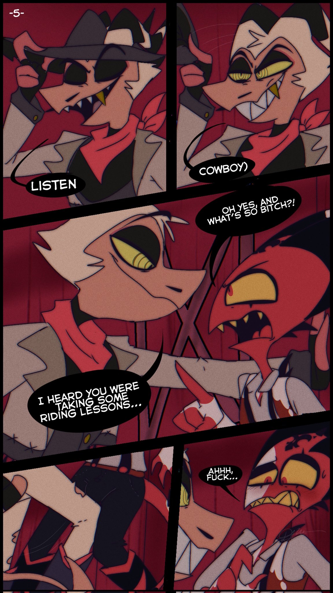 Riding lessons page 5 full