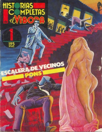 [Historias Completas de El Vibora] 01 Escalera de vecinos [Spanish] cover