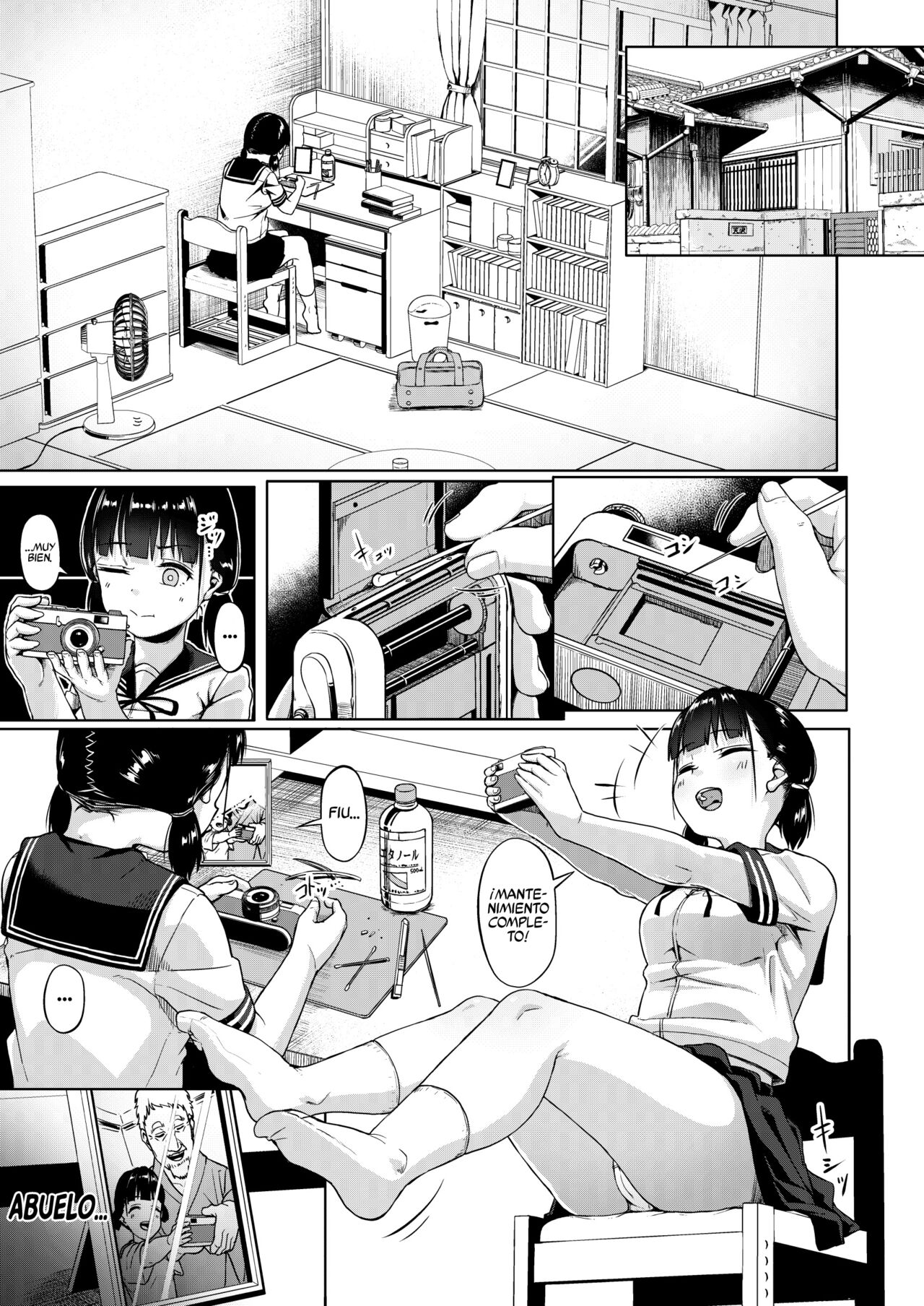 Joshi Shashin-bu to Oji-san Shidouin ~Kuimono ni Sareta Akogare~ page 7 full