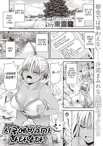 [Shinonome Ryu] Inaka ni Bitch ga Yattekita! | 시골에빗치가 나타났다! (WEEKLY Kairakuten 2022 No.25) [Korean] cover