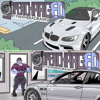 [PantheraDraws (SXFPantera)] Supercharged Part 1&2 (Hi-Res) cover