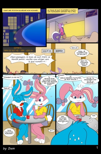 [DAM] Toons on a train - french [Ongoing] cover