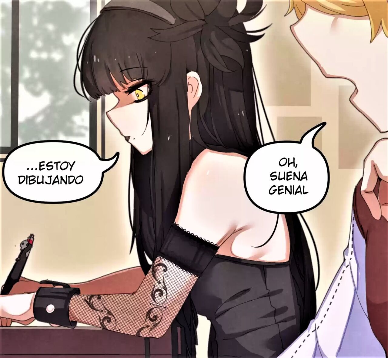 The Jock & The Goth Girl español page 4 full