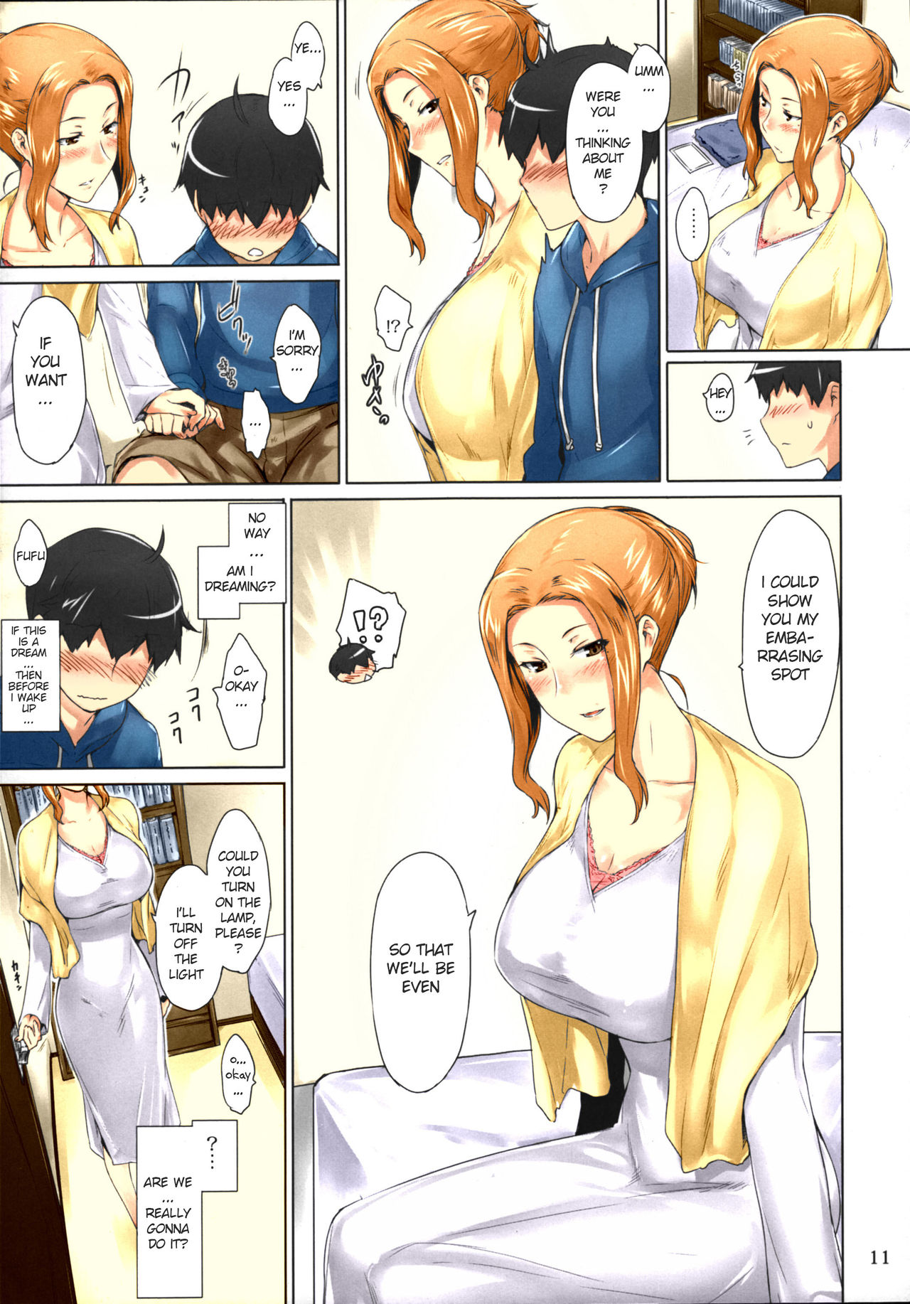 Tachibana-san's Circumstances With a Man page 11 full