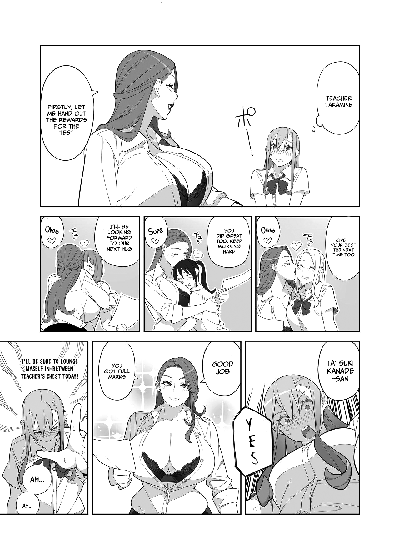 Takamine Sensei no Seikatsu Shidou | Teacher Takamine's Sexual Guidance page 4 full